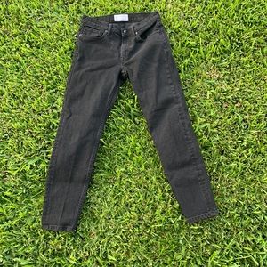 EVERLANE Black High Rise Ankle Jeans - Size 26